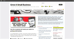 Desktop Screenshot of growasmallbusiness.com