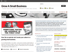 Tablet Screenshot of growasmallbusiness.com